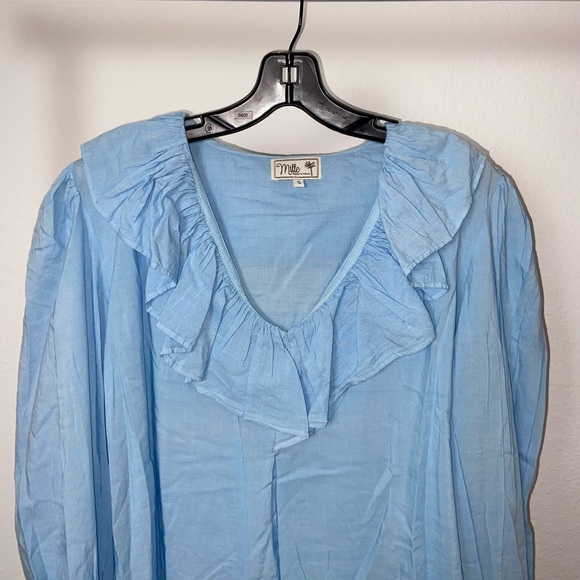 Stunning Mille Resort Ruffle Blouse - Picture 2 of 8